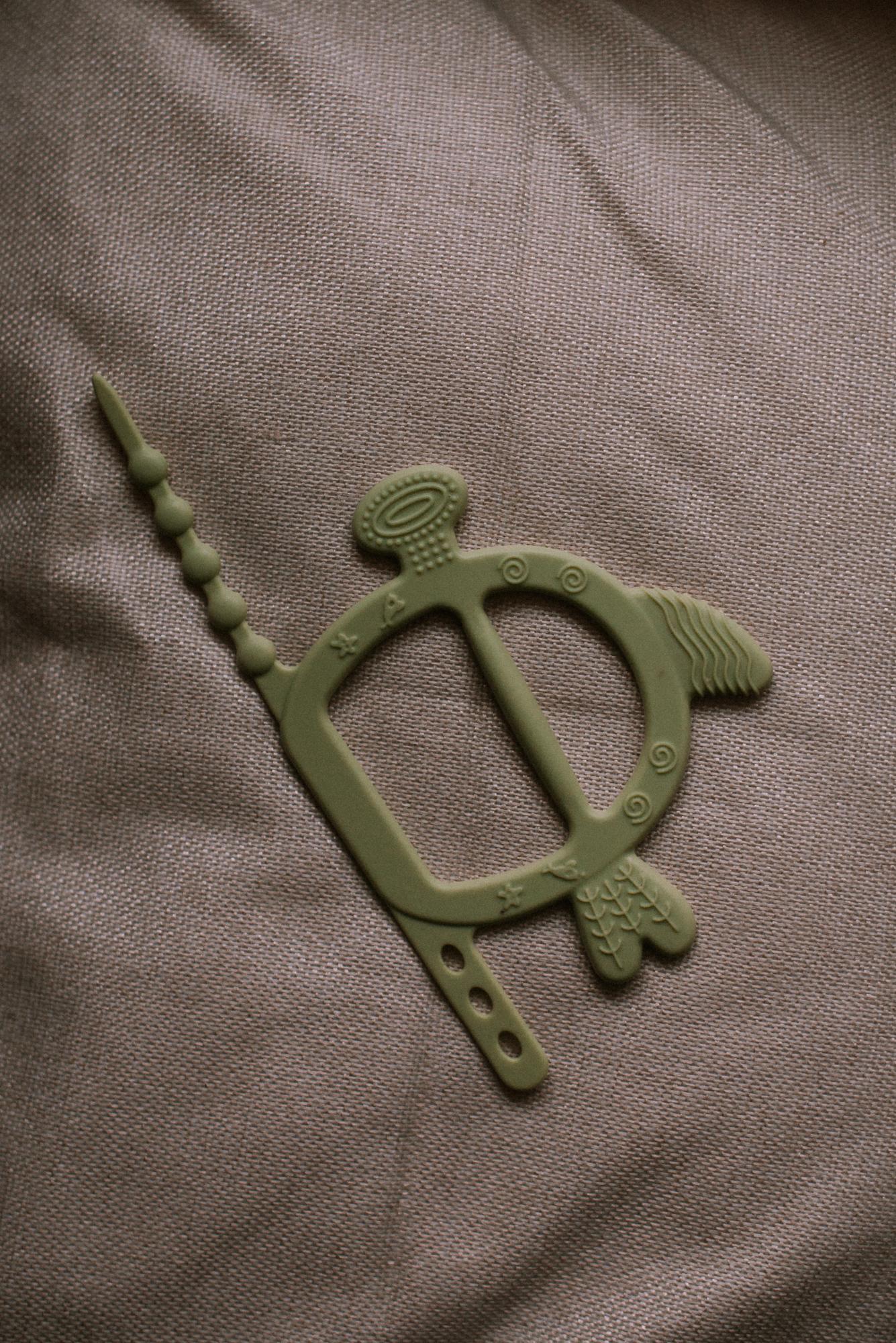 Monogram embroidered on cotton shirt cuff